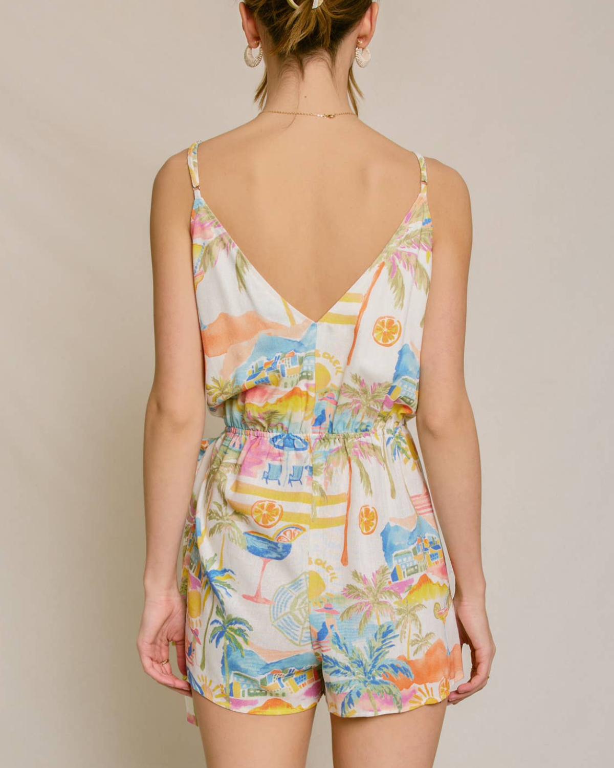 Dress Forum Summer Somewhere Wrap Romper - Fr1858