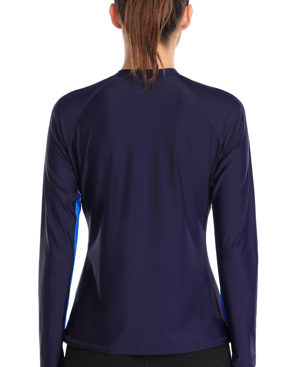 2025 Charmo Front Zipper Long Sleeve Rash Guard - D5064