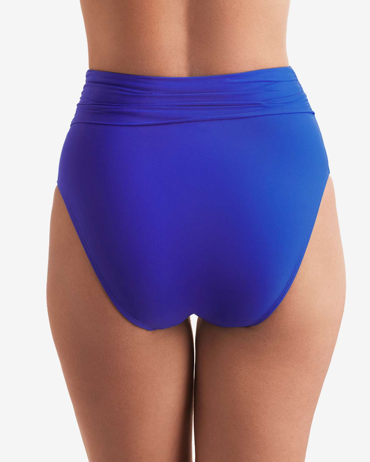 2025 Mimi Flamingo Solids Morgan High Waist Brief Bottom - 900050228