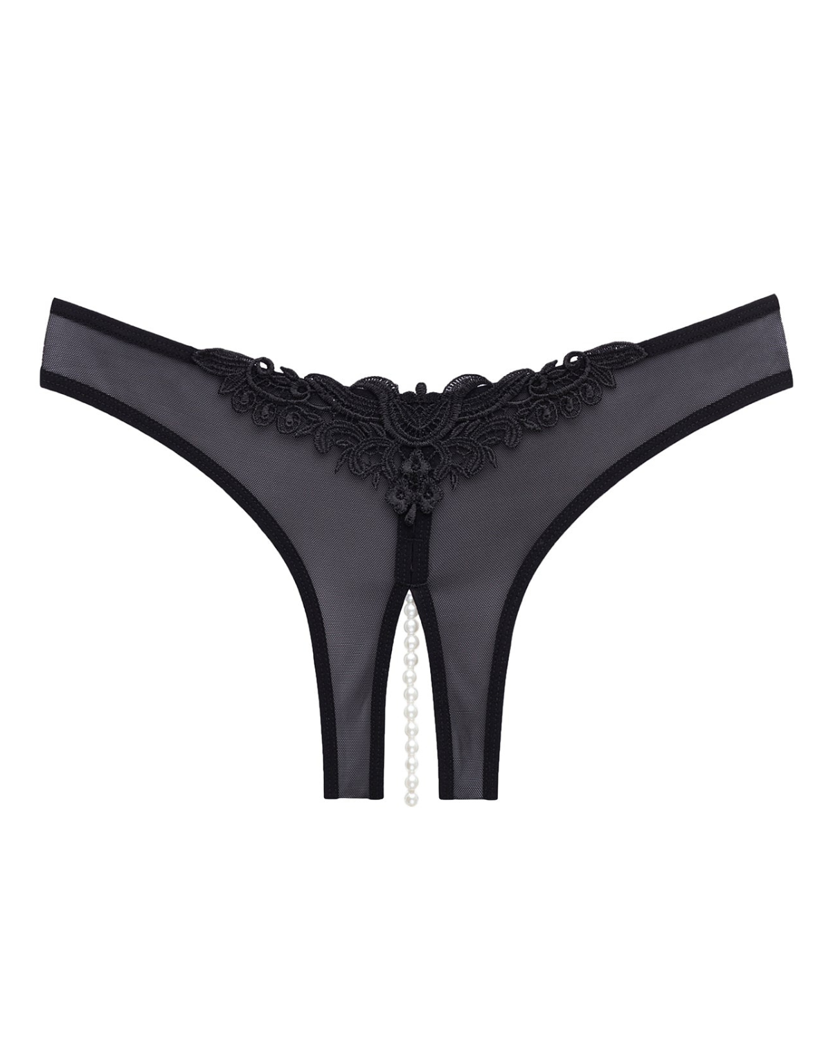 Oh La La Cheri Plus Thong with Pearls (More Colors Available) - 2066x