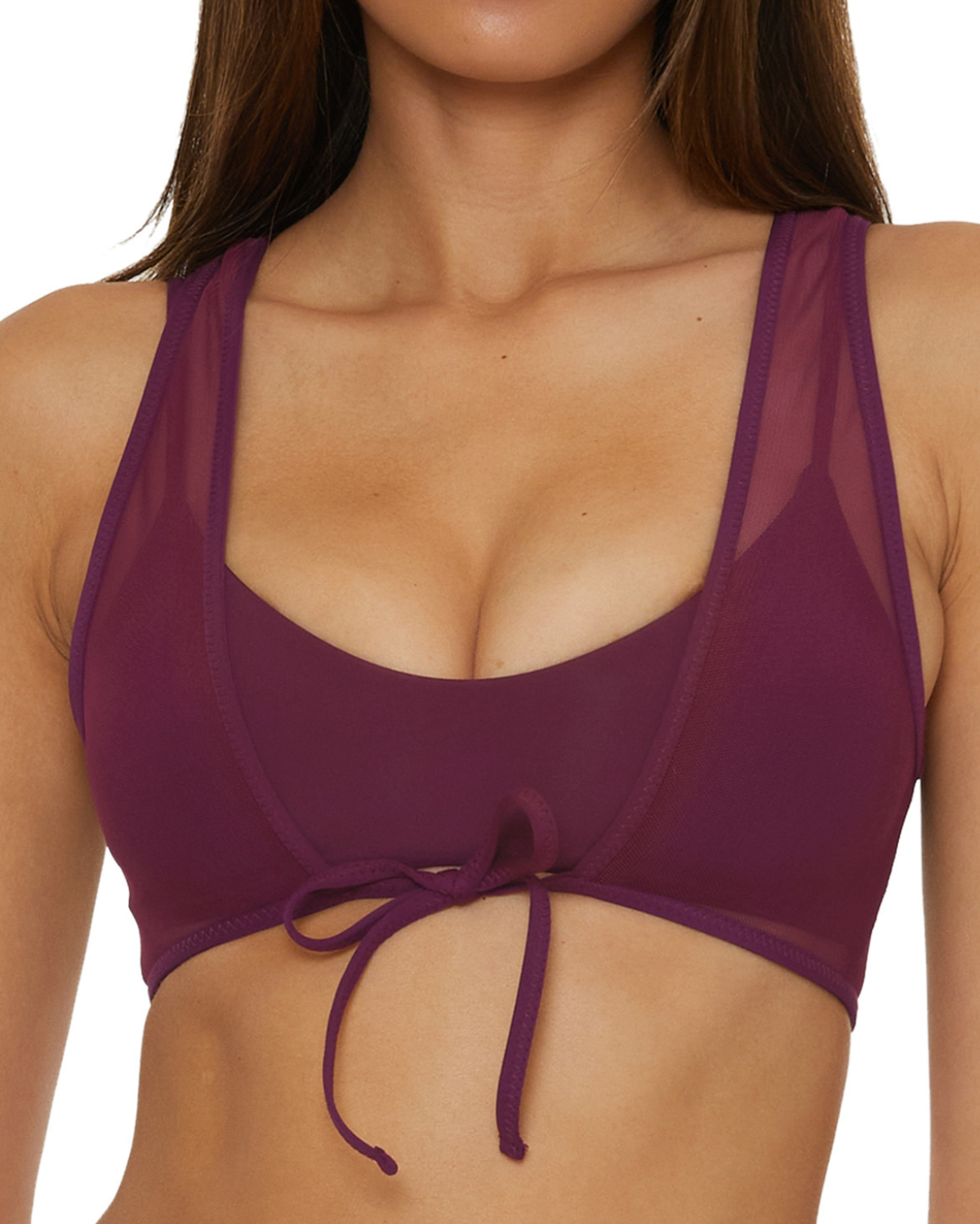 2025 Becca by Rebecca Virtue Muse Layered Bralette Top - 733257
