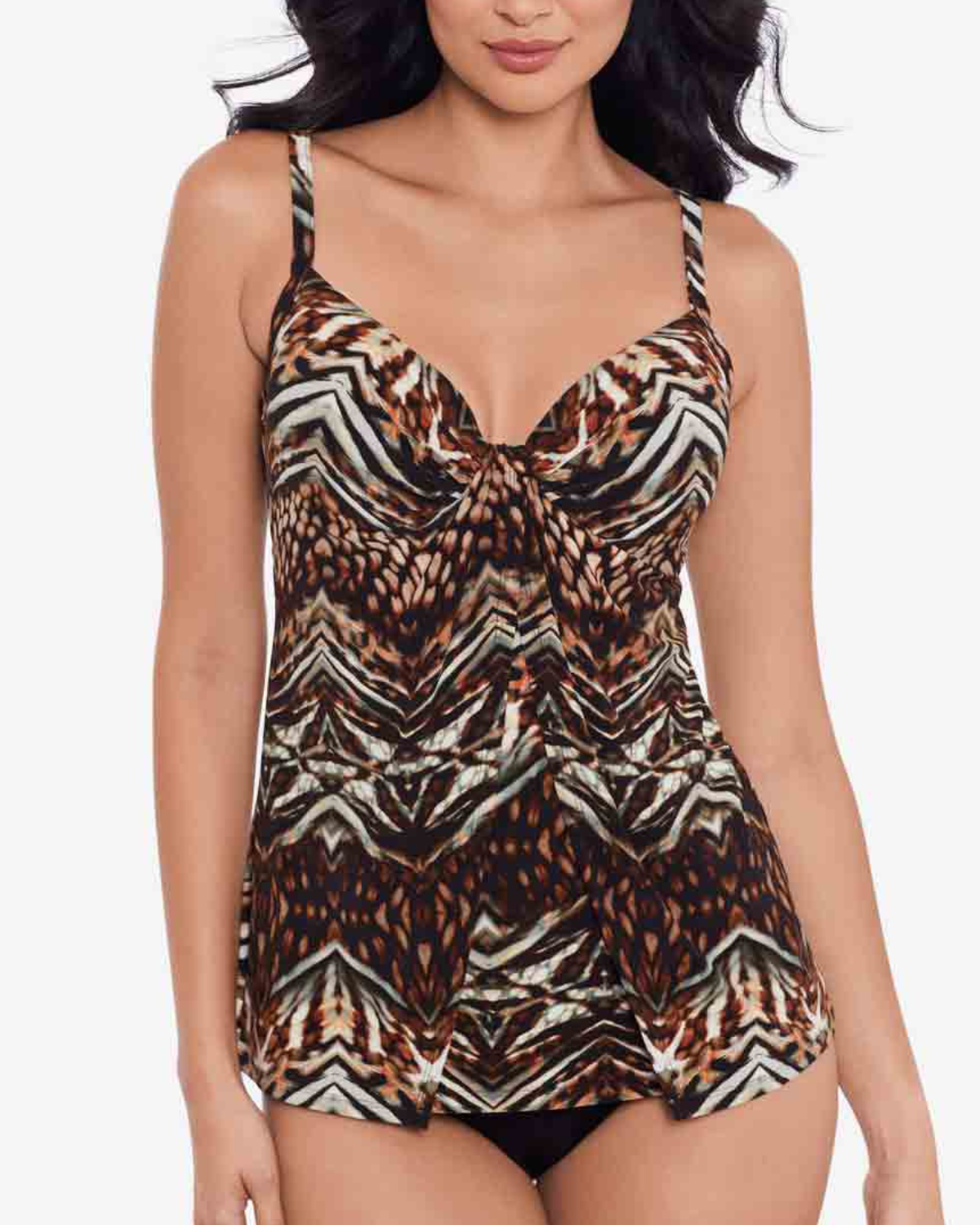 2025 Miraclesuit Tribal Tigress Gala Tankini Top - 6552281