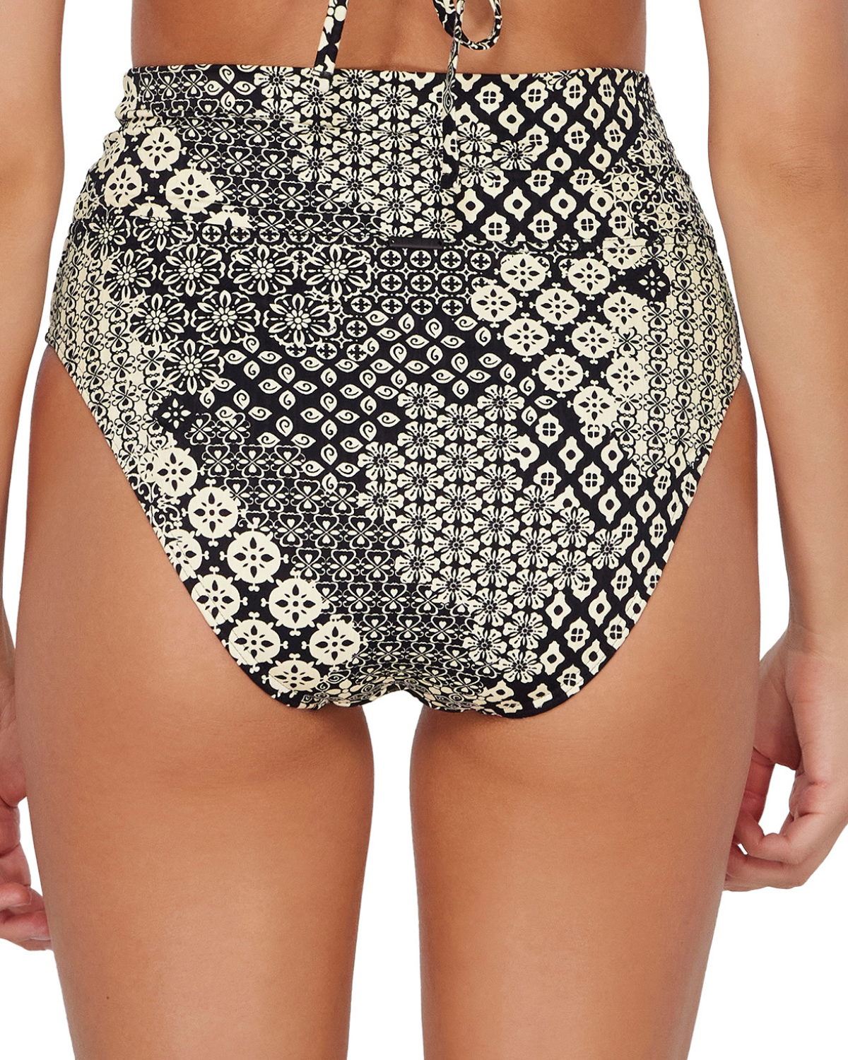 2025 Sunsets Venice Seagrass Texture Hannah High Waist Bottom - 33B