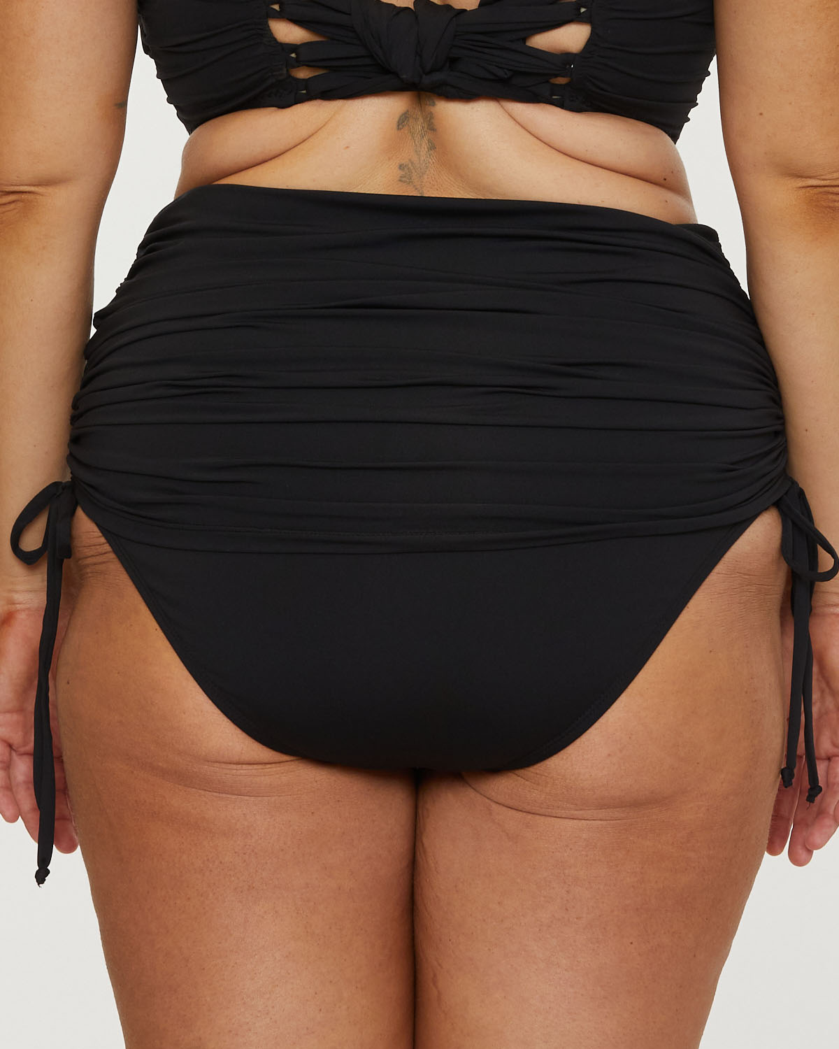 2025 Becca ETC by Rebecca Virtue Color Code Plus Size Liliana Ruched Vintage Skirt Bottom - 6854557