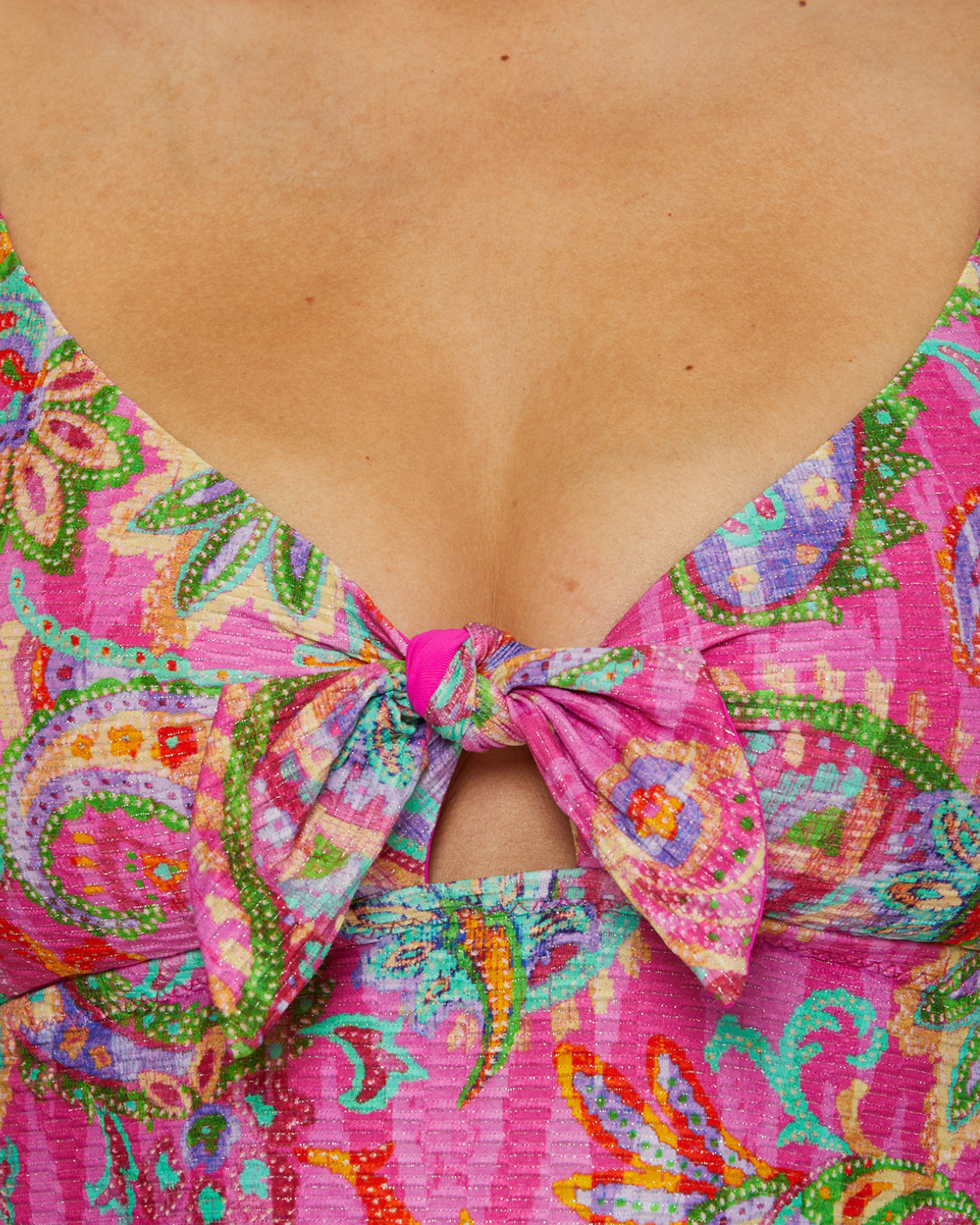 Becca by Rebecca Virtue Polynesia Tatum Multi Way Tankini Top - 203557