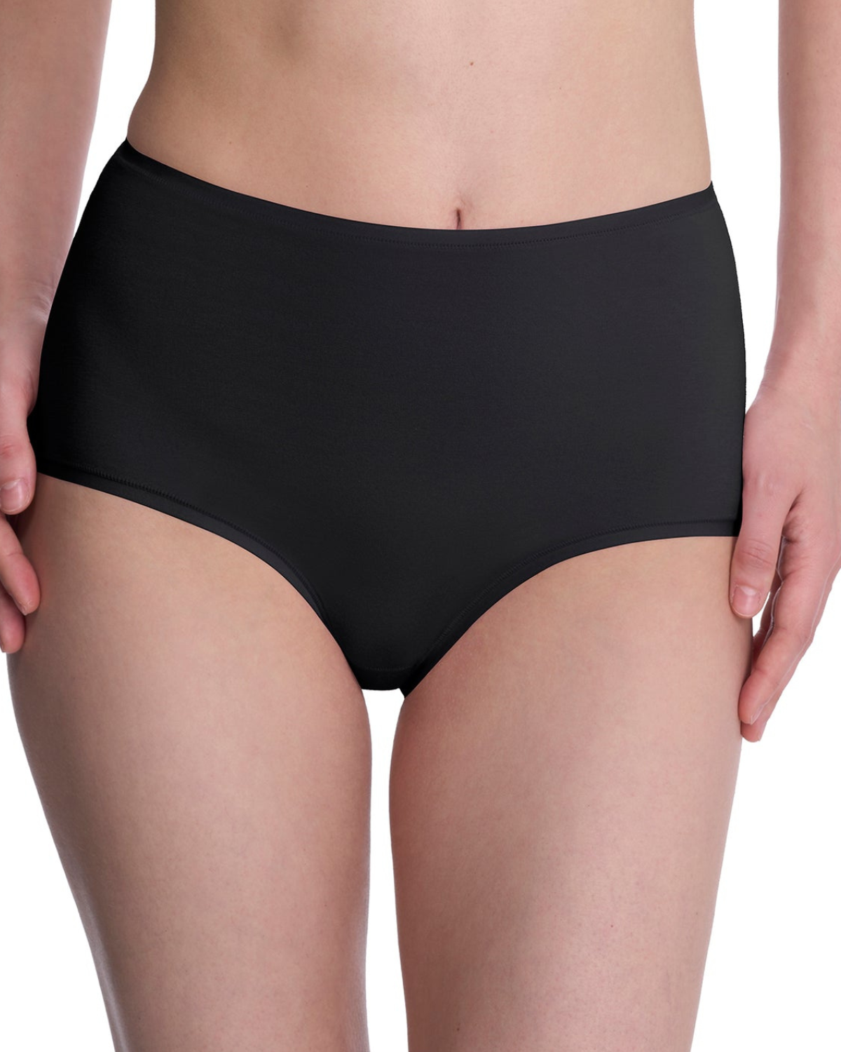 Natori Bliss Bare Cotton High Waist Brief - 778346