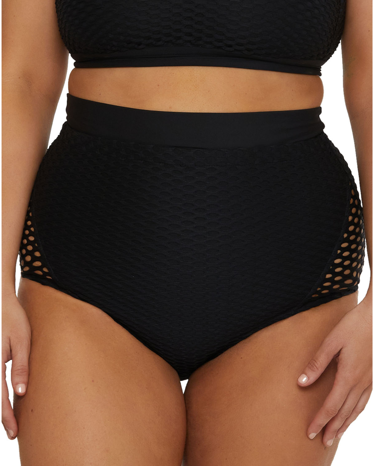 2025 Becca ETC by Rebecca Virtue Castaway Plus Size Cara High Waist Bottom - 6894657