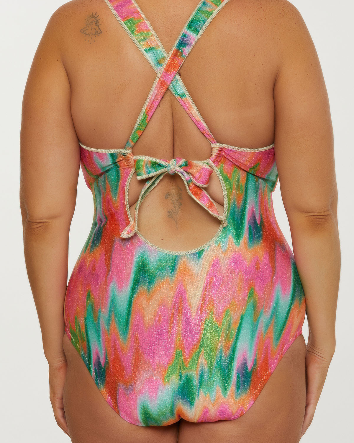 2025 Becca ETC by Rebecca Virtue Mirage Plus Size Zoey Bandeau One Piece - 6241057