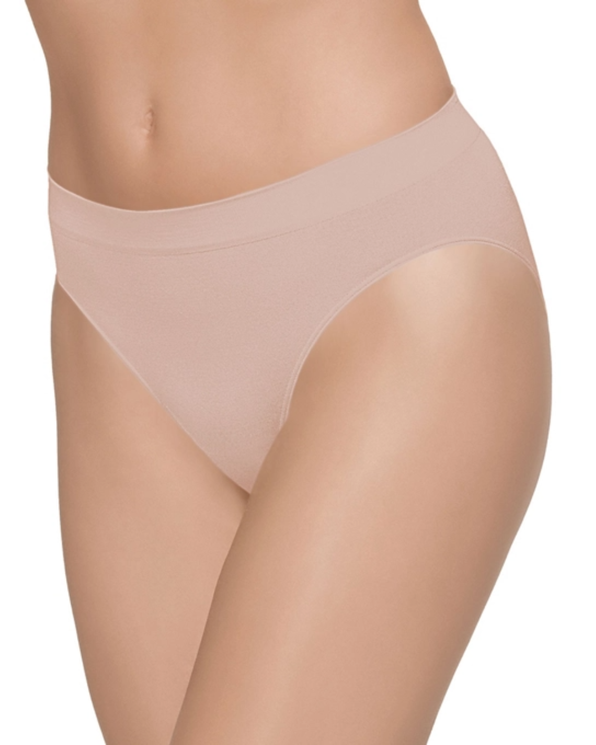 Wacoal B-Smooth Seamless Hi-Cut Brief (More colors available) - 834175 - Rose Dust