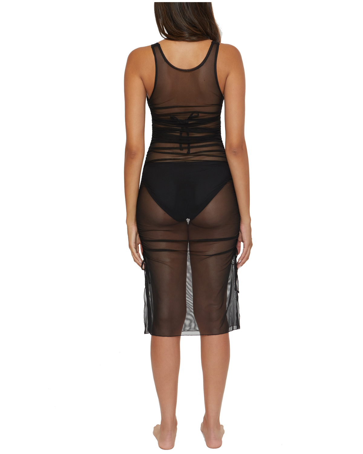 2025 Becca by Rebecca Virtue Muse Mesh Pull On Adjustable Dress (More colors available) - 7360571