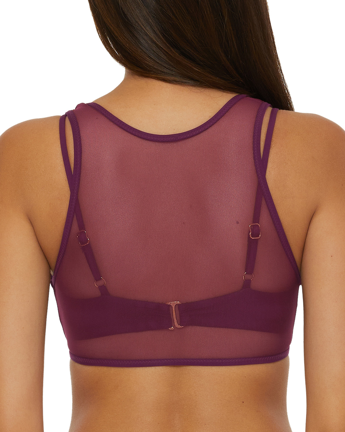 2025 Becca by Rebecca Virtue Muse Layered Bralette Top - 733257