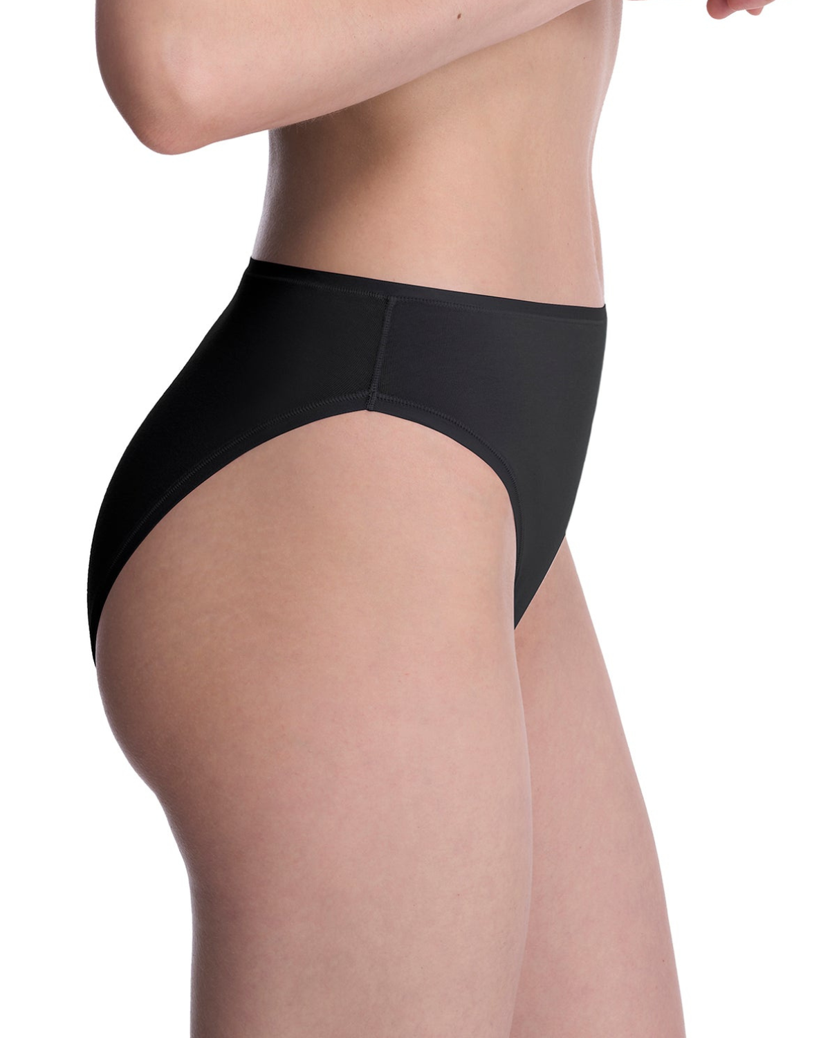 Natori Bliss Bare Cotton High Cut Brief (More Colors Available) - 772346