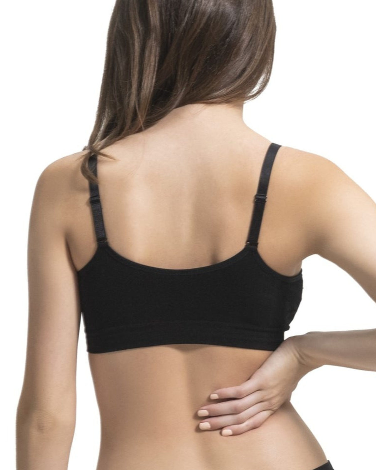 Joy Bra V-neck with Lace Trim (More Colors Available) - 9043