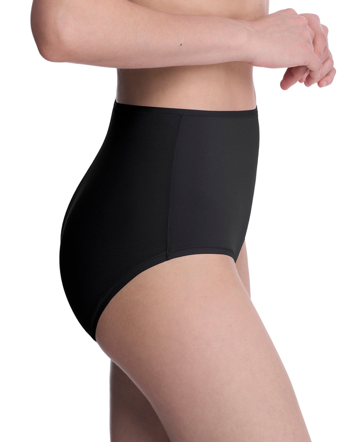 Natori Bliss Bare Cotton High Waist Brief - 778346