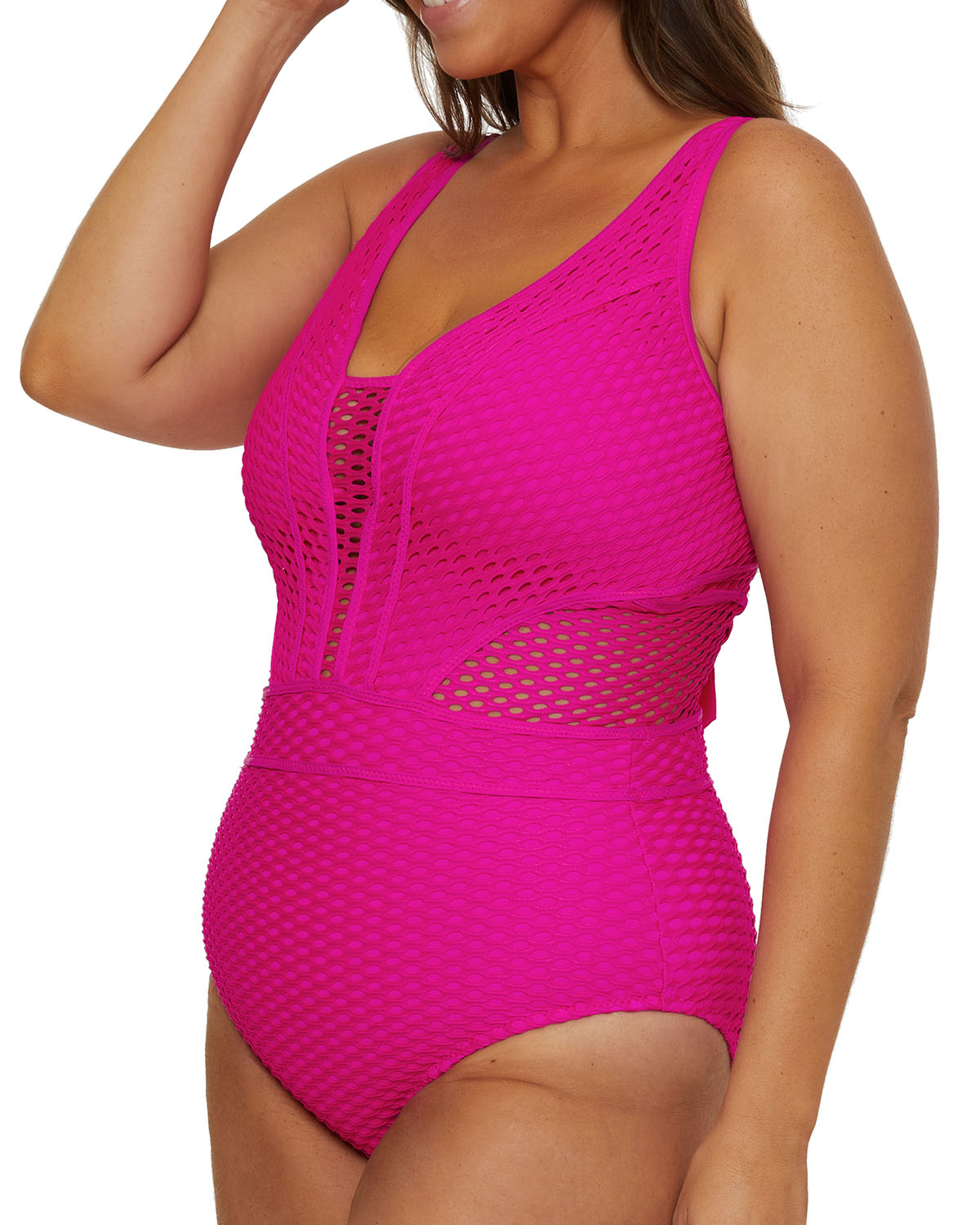 2025 Becca ETC by Rebecca Virtue Castaway Plus Size Show and Tell One Piece - 6891057