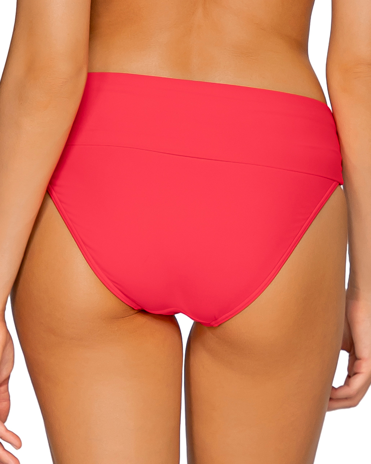 2025 Sunsets Solids Hannah High Waist Fold Over Bottom (More Colors Available)- 33Bs
