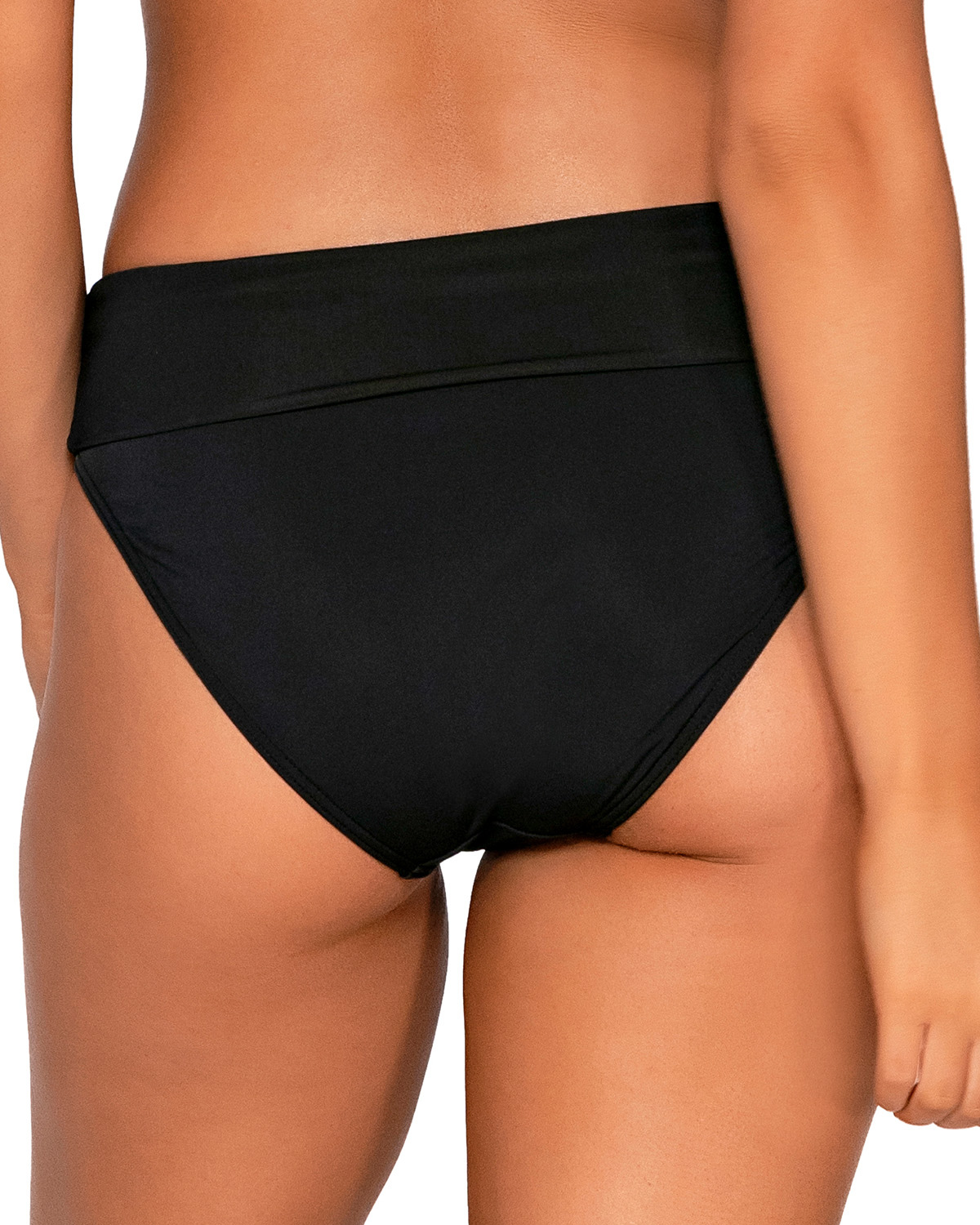 2025 Sunsets Solids Hannah High Waist Fold Over Bottom (More Colors Available)- 33Bs
