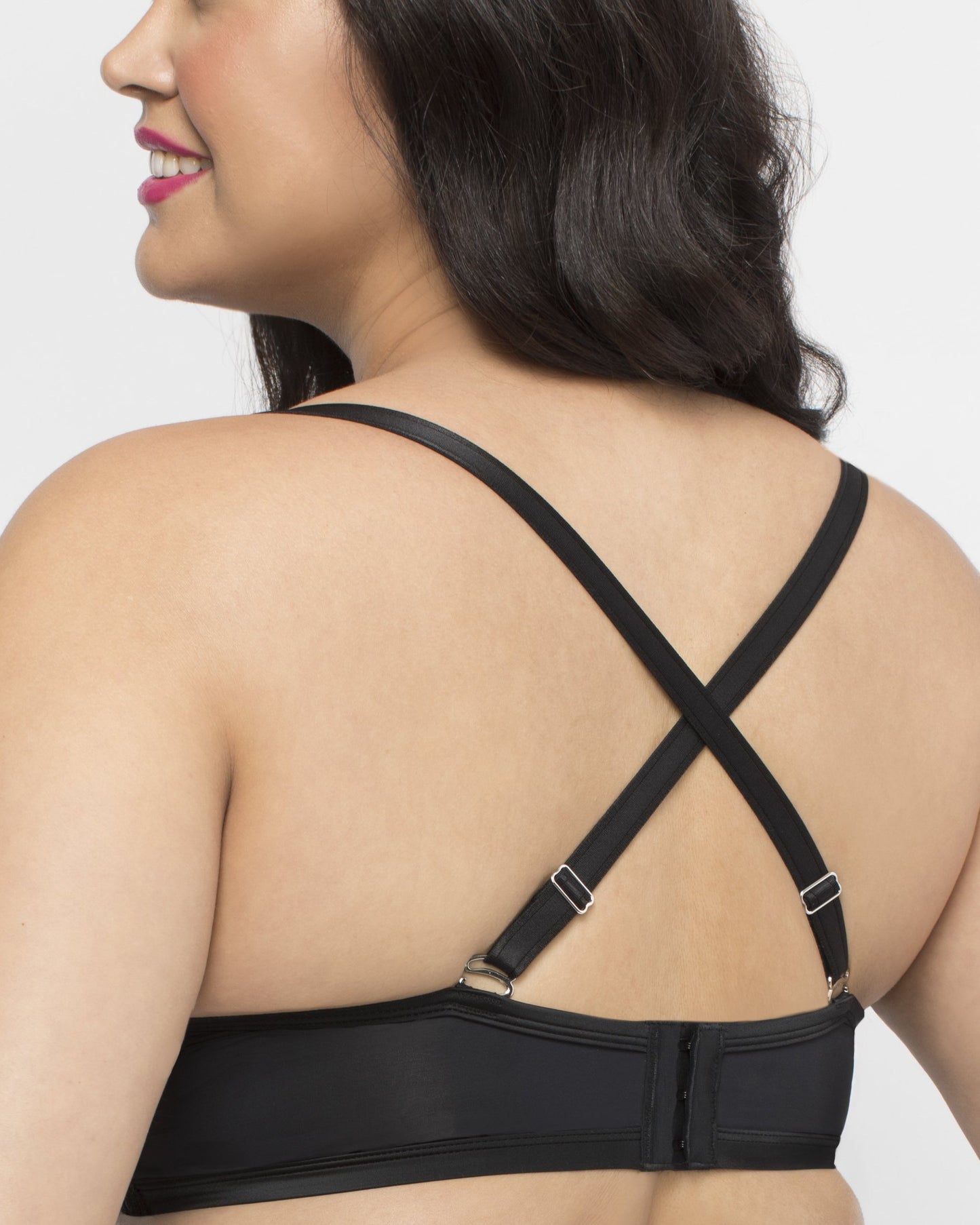 Curvy Couture Tulip Lace Strappy Underwire Bra - 1267