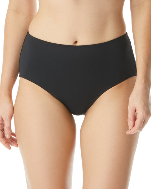 2024 Beach House Women's Plus Solid Plus Size Chloe High Waist Bikini Bottom (More colors available) - Hw58265