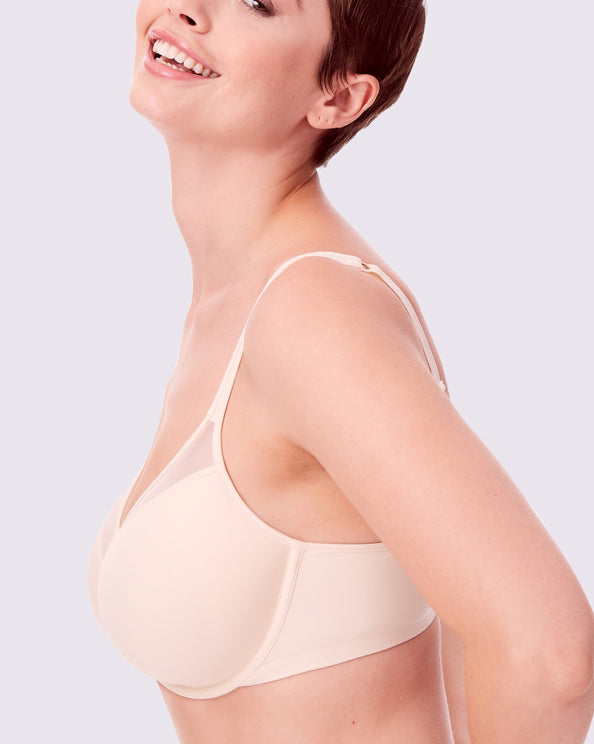 Bali One Smooth U® Ultra Light Underwire Bra (More colors available) - 3439 - Light Beige