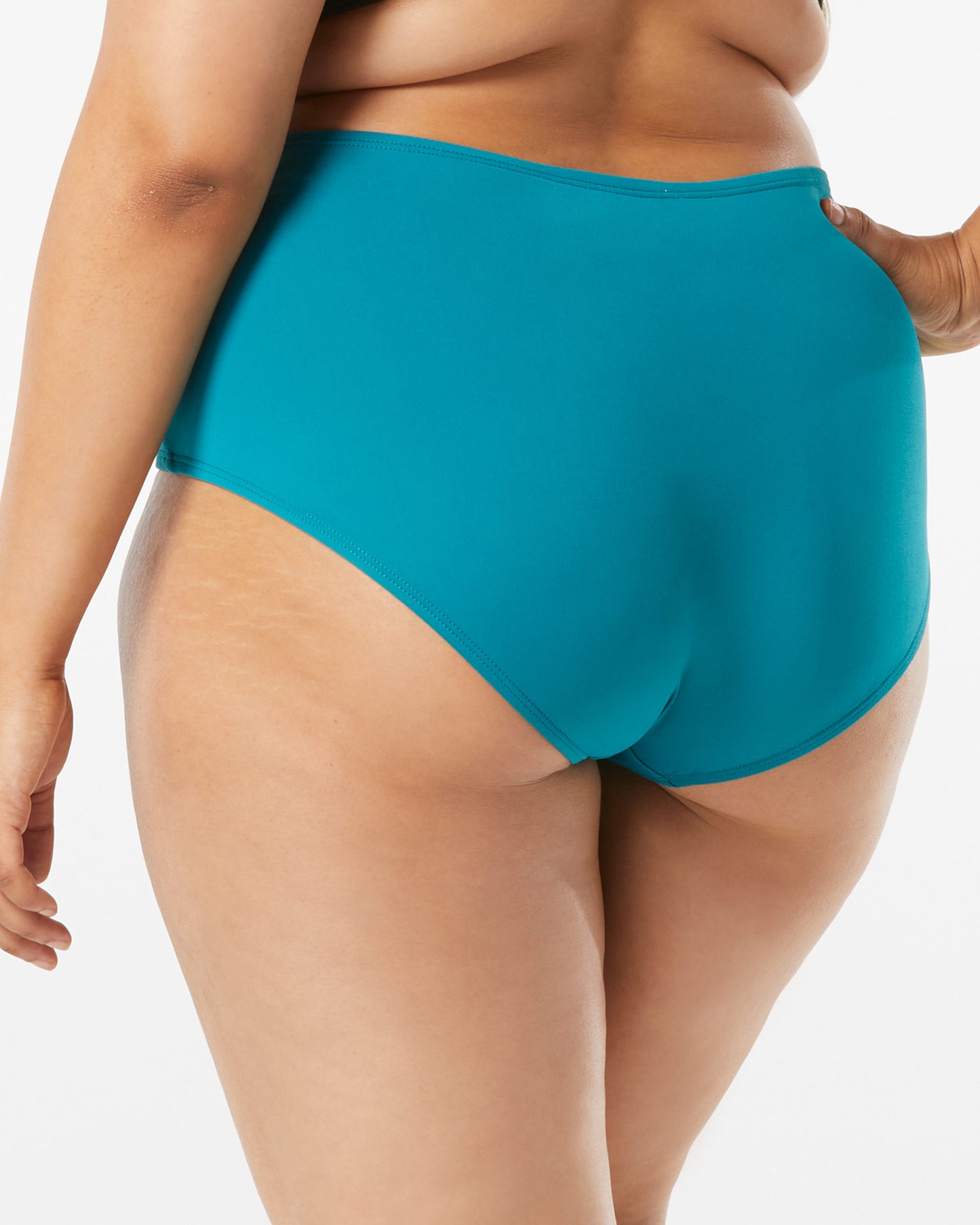 2024 Beach House Women's Plus Solid Plus Size Chloe High Waist Bikini Bottom (More colors available) - Hw58265