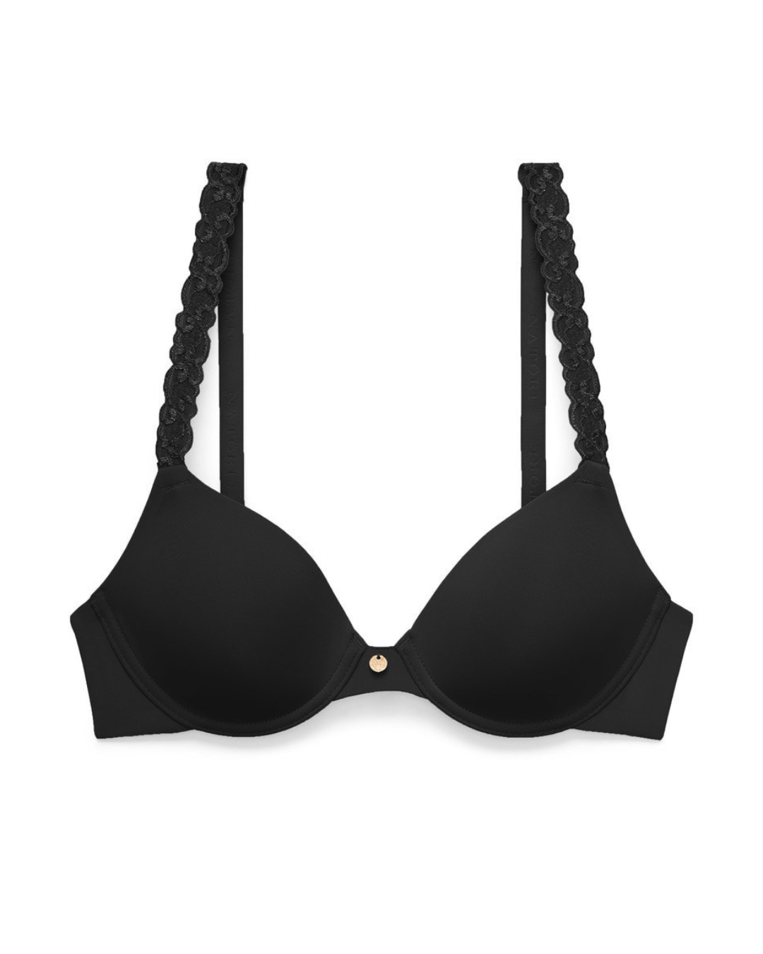 Natori Pure Luxe Molded Underwire Bra - 732080 - Black