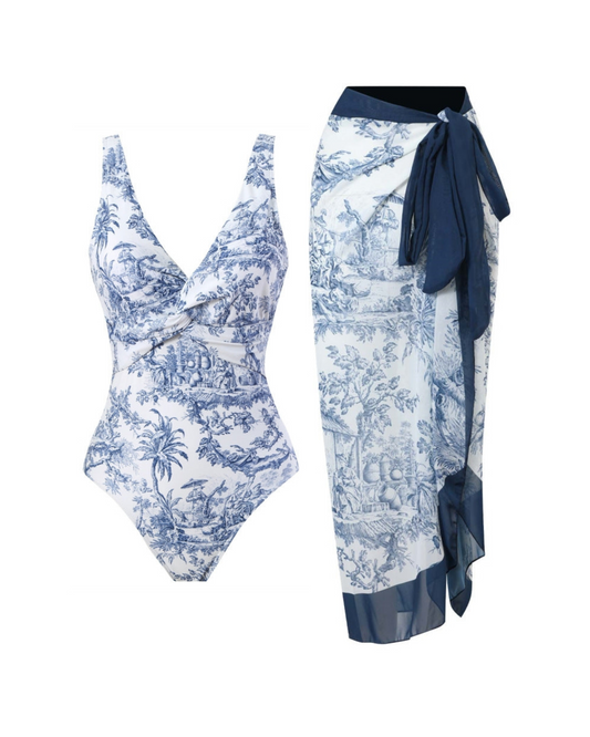 Sweet Kama One Piece with Cover Up - Y110