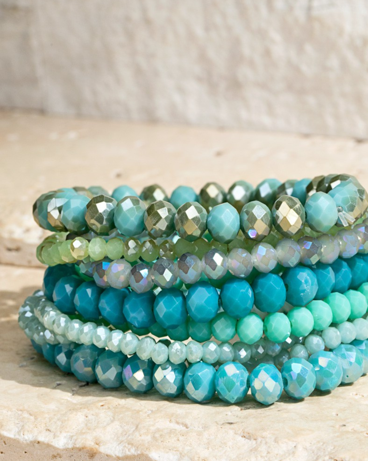 Urbanista Glass Bead 9 Set Bracelet - Al1sb7117
