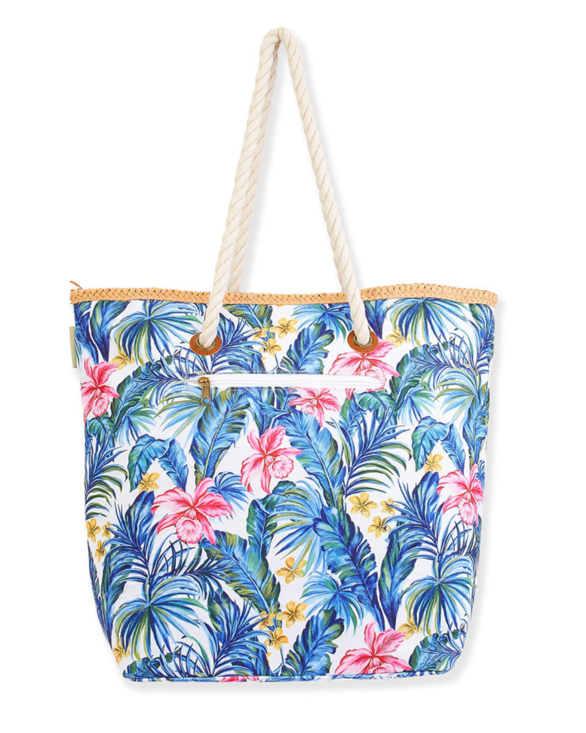 Sun N Sand Caribbean Joe Tropical Flora Beach Shoulder Tote & Mat - CJ7066