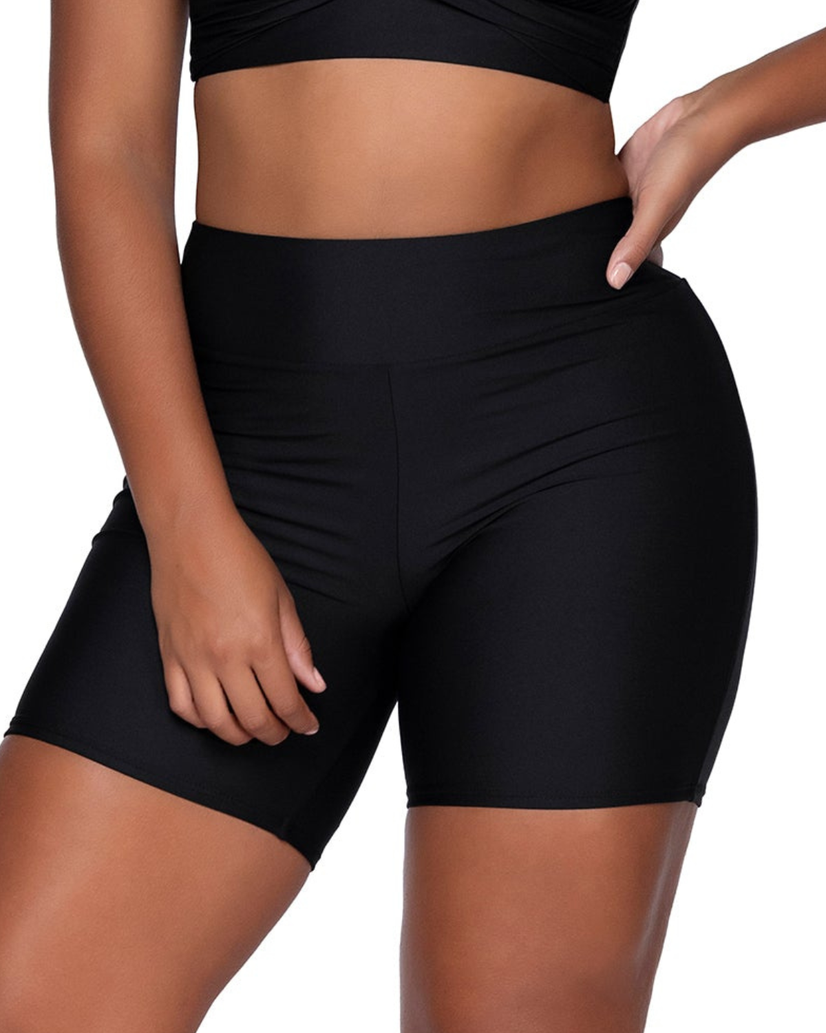 2023 Sunsets Solids Bayside Biker Short (More colors available) - 924B - Blum's Swimwear & Intimate Apparel, Patchogue, Long Island, Buffalo, New York, Year Round Swimwear, Angela’s Bra Boutique, Farmingdale, Swimsuit, Ashley's Swimwear & Lingerie, Ashley's of Buffalo, Lovely Swimwear & Intimate Apparel, Full-Figure Swimwear, Bathing Suit, Full Bust, Full FigureBras, Plus Size Swimwear, Tummy Control, Everything But Water, Bare Necessities, Kohl's Macy's, Target, Walmart