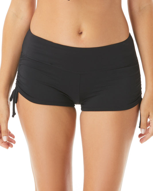 Beach House Solids Blake Adjustable Side Tie Swim Short - H58181
