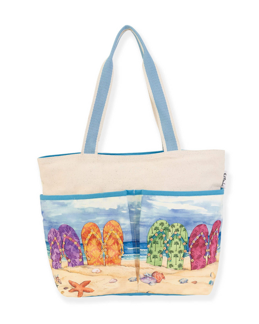Sun N Sand Paul Brent Sandal Medium Beach Tote - PB9381