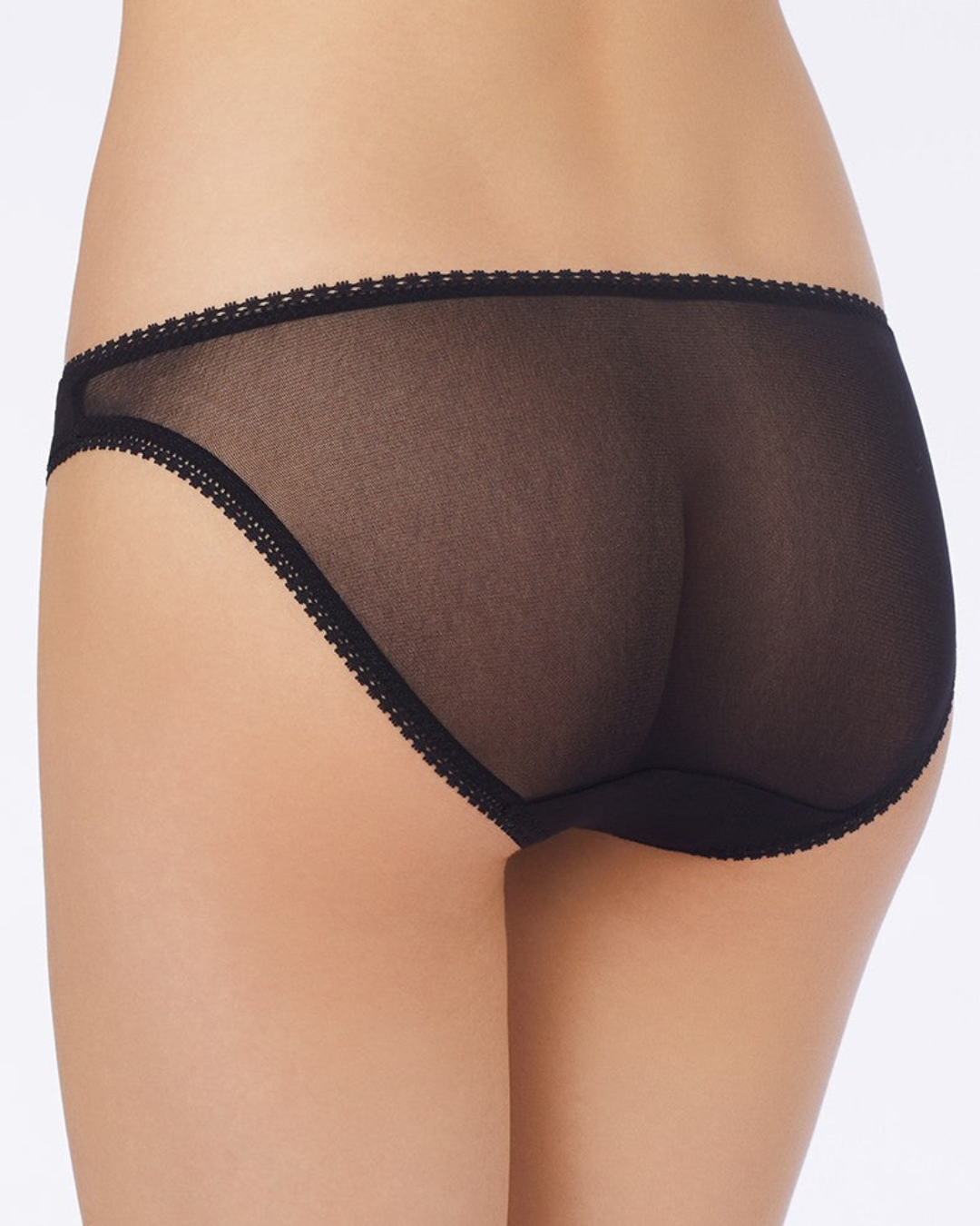 On Gossamer Mesh Hipster Bikini Bottom (More colors available) - 3202