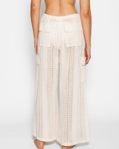 2025 Koy Amalfi Crochet Cargo Pant - K25403-07