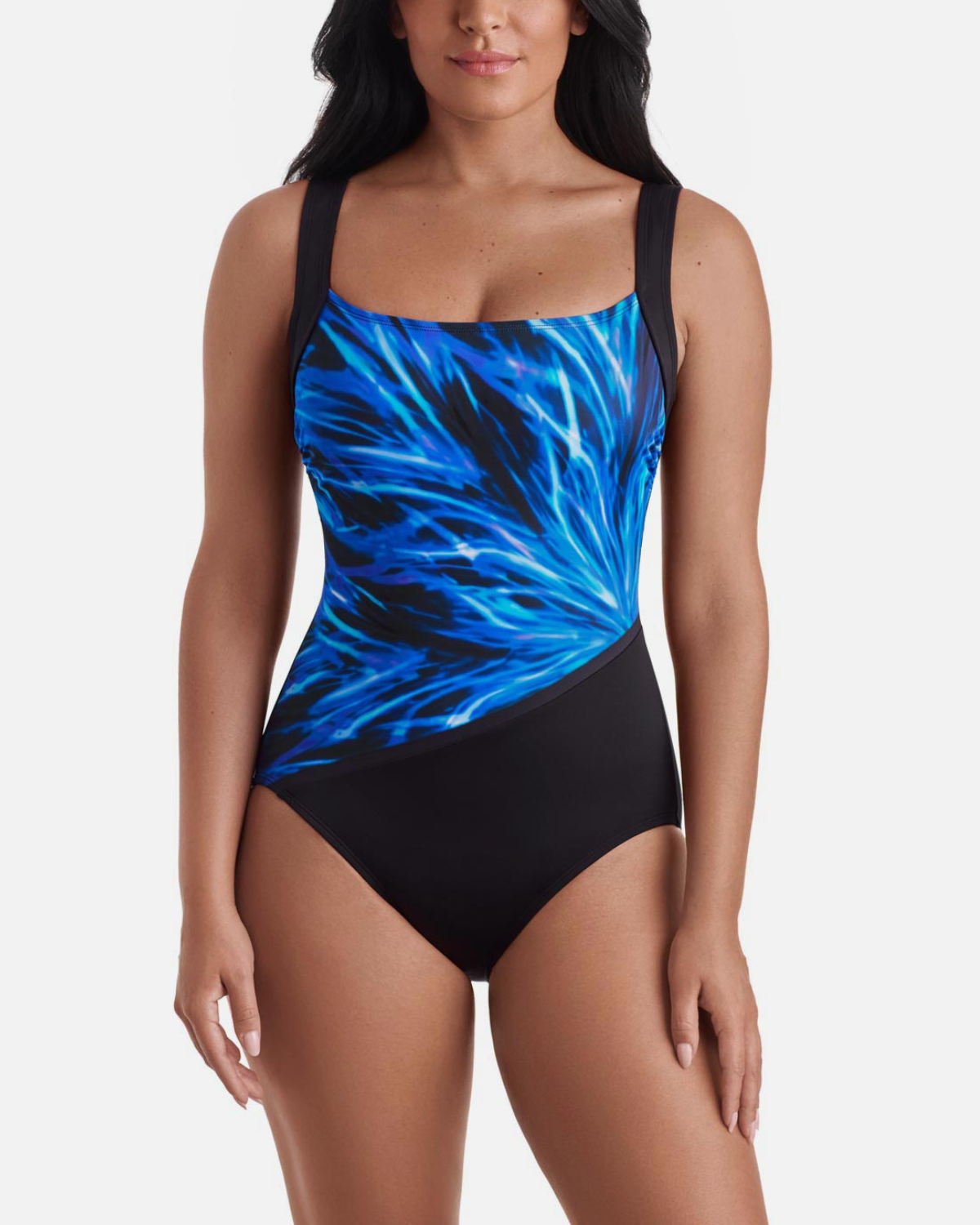Shape Solver Sport Square Neck Illusion Tank One Piece (More colors available) - SVS260103