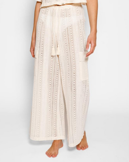 2025 Koy Amalfi Crochet Cargo Pant - K25403-07