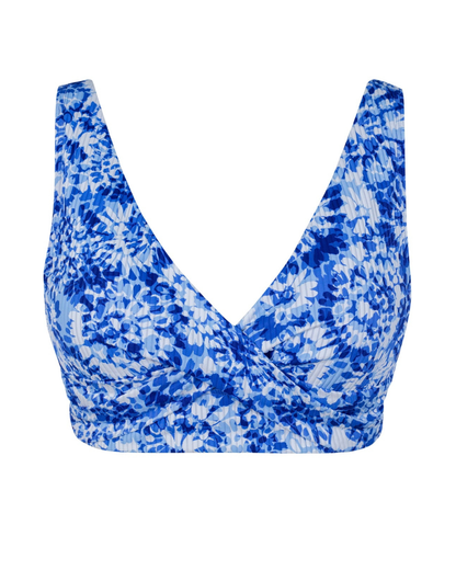 Sunsets Island Ink Rib Elsie Underwire D+ Top - 523