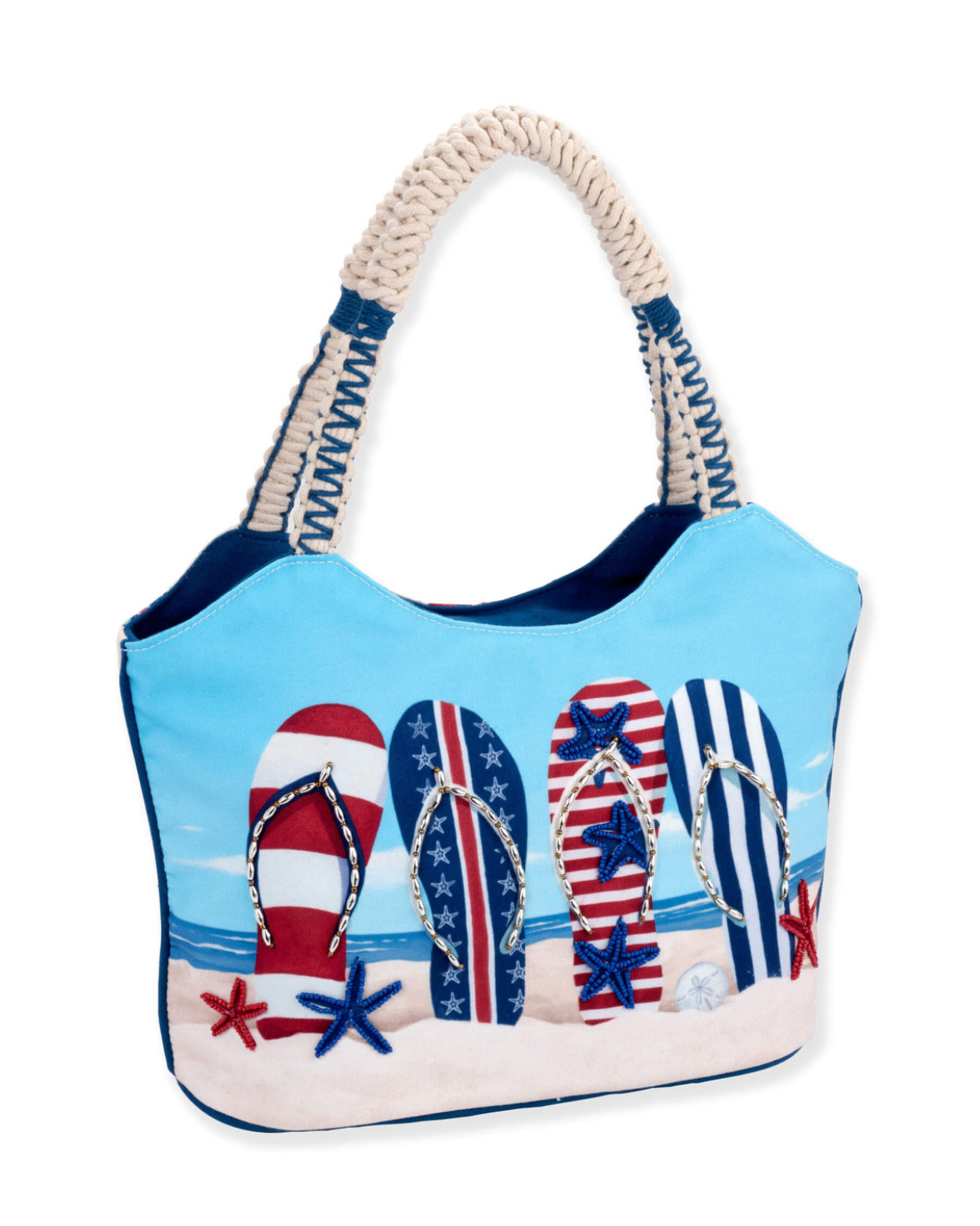 Sun N Sand July Sandals Scoop Tote Beach Bag - SD4851