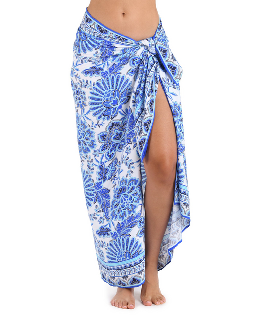 2025 La Blanca Beyond The Pacific Pareo Wrap Cover Up - Lb4bq40