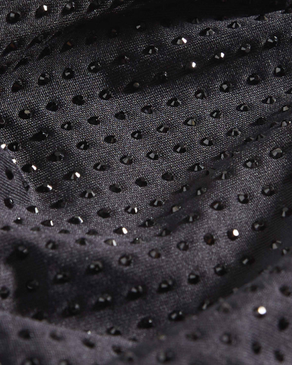 Michael Kors Rhinestone Studded Solids V Neck Bikini Top (More Colors Available) - MM17968