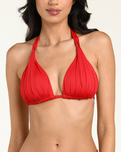 La Blanca Island Goddess Halter Triangle Top (More colors available) - LB0IG80