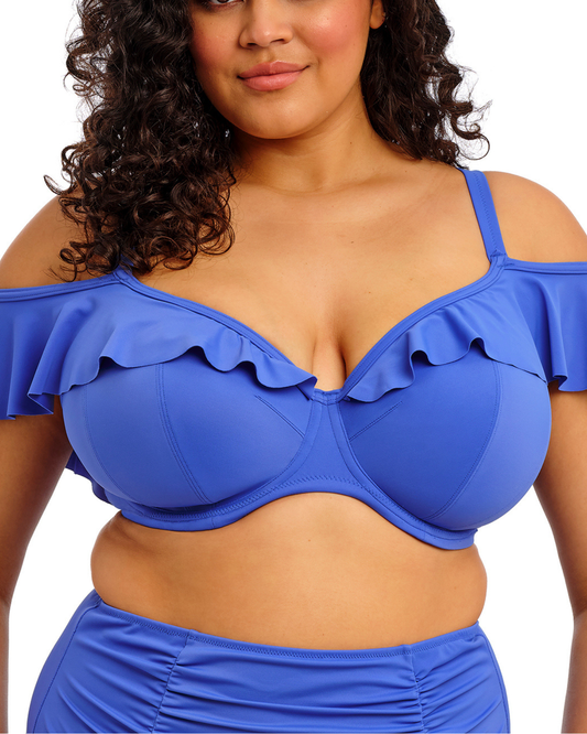 Elomi Plain Sailing Bardot Underwire Bikini Top - ES7282