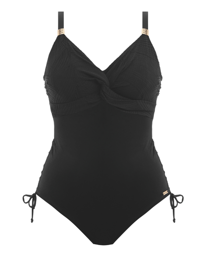 Fantasie Swim Ottawa Twist Front Underwire One Piece - FS6360 - Black