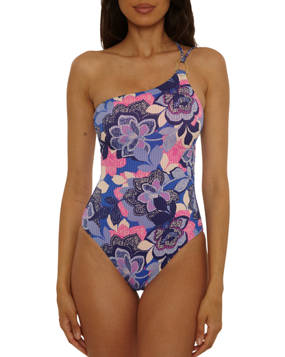 Becca by Rebecca Virtue Lanai Asymmetrical One Piece - 471067