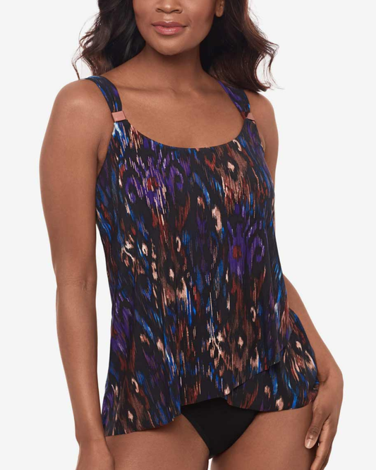 Miraclesuit Tapiz Dazzle Underwire Tankini Top - 6566326