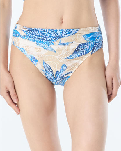 2025 Carmen Marc Valvo Samara Shirred Bikini Brief - C6t223