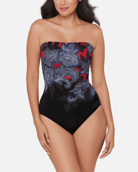 Miraclesuit Steel Magnolias Avanti Underwire One Piece - 6567042