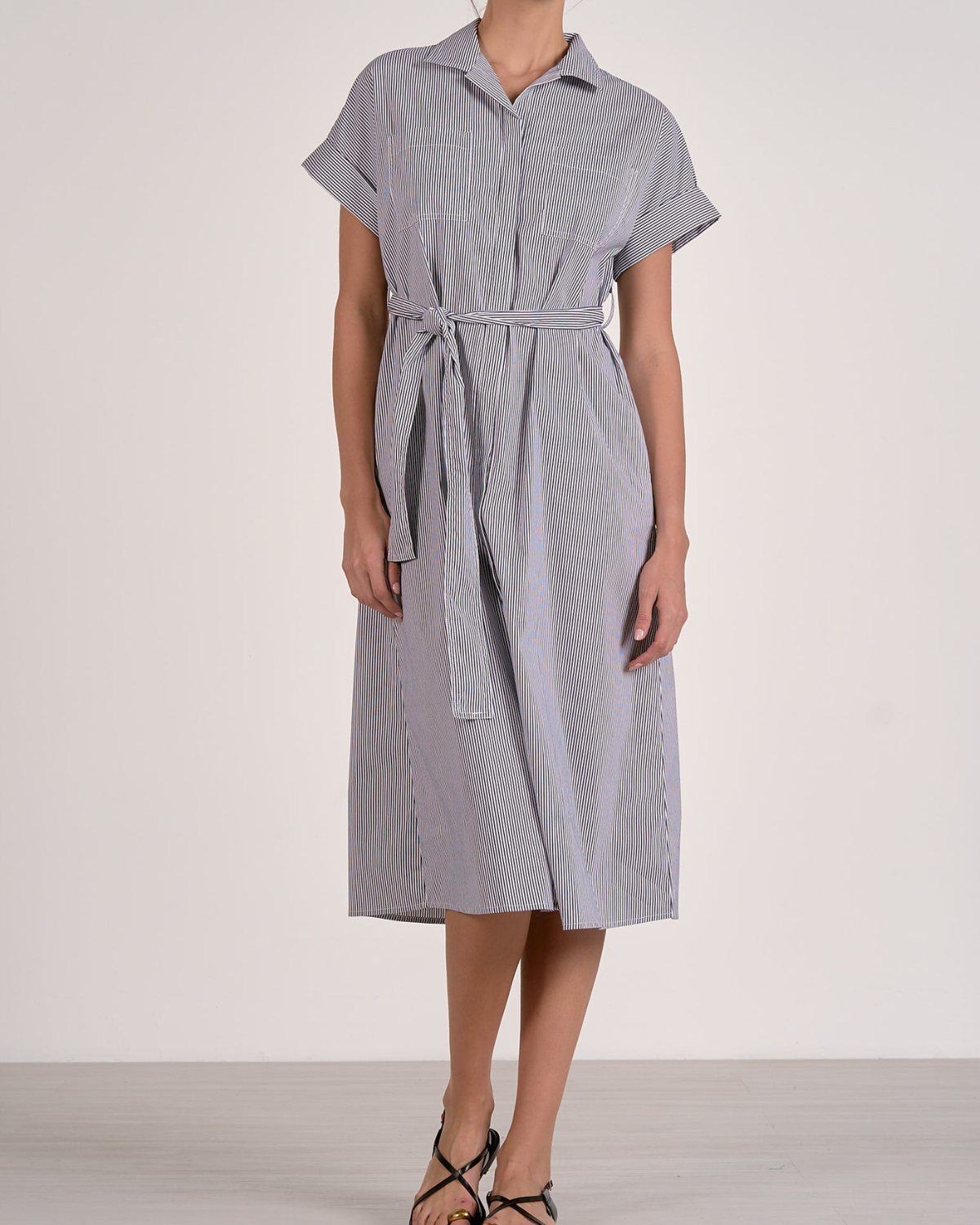 Elan Collar Midi Dress - CS50322