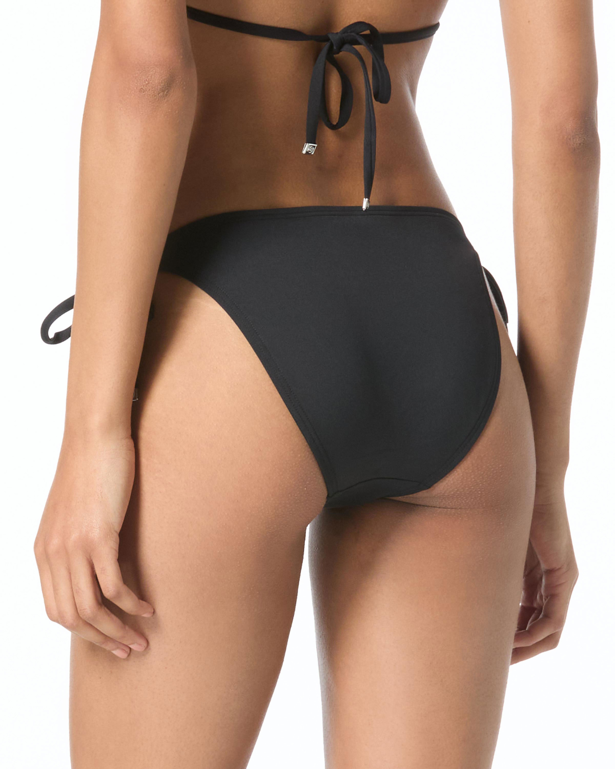 Michael Kors Oversized Studs String Tie Side Bikini Bottom - MM10121