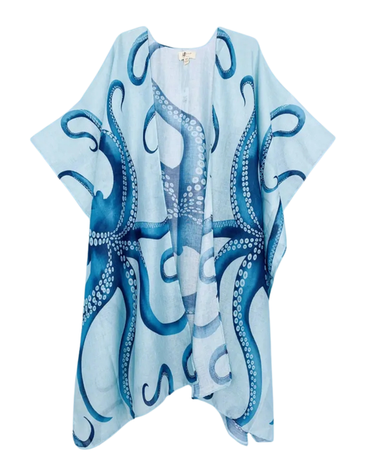 JC Sunny Octopus Kimono Cover Up - JC062798